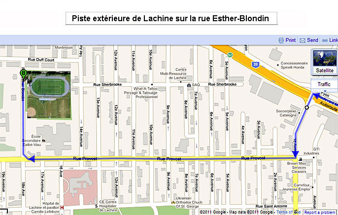 Piste ext&eacute;rieure de Lachine